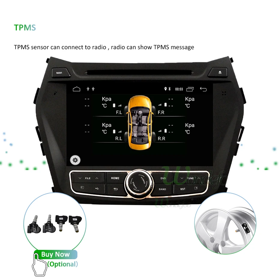 Excellent DSP 4G 64G Android 9.0 IPS SCREEN 2 Din CAR DVD PLAYER For Hyundai IX45 Santa fe 2013 2014 GPS player navigation radio stereo 26