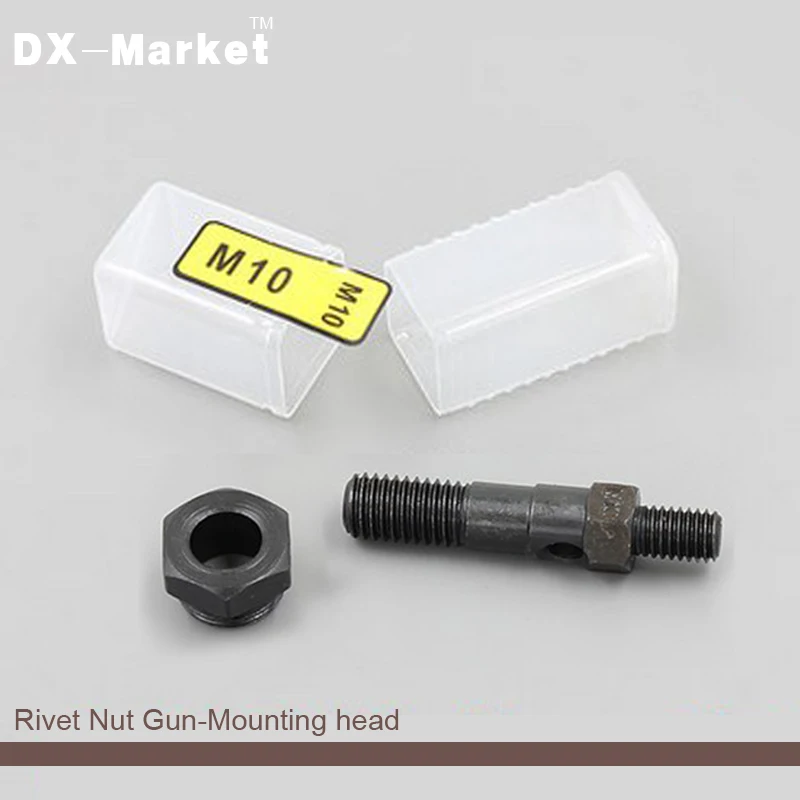 Rivet Nut Gun riveting tool , high strength tools with wrench and mounting head M3 M4 M5 M6 M8 M10 M12 3