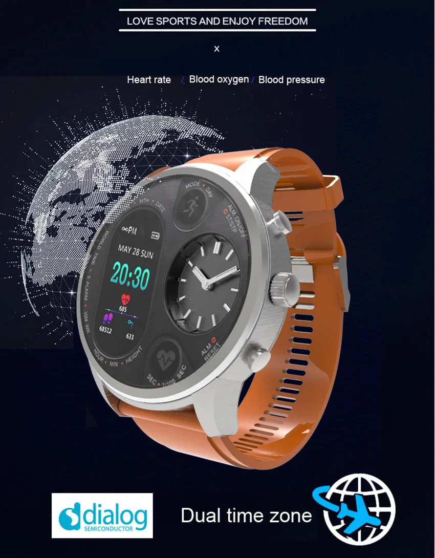 Aimitek T3 Sport Hybrid Smart Watch-7