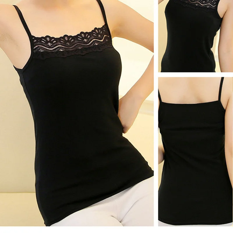 

summer vest womens sexy crops hollow out white black lace tank top sleeveless camisoles cotton top casual spaghetti strap top