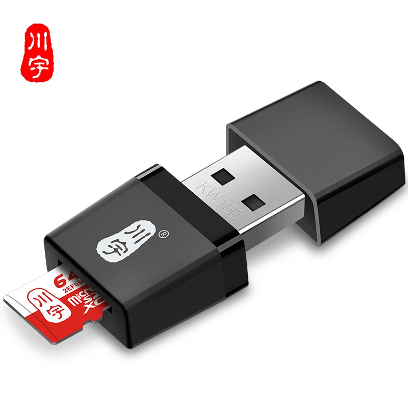 

Micro sd Card Reader 2.0 USB High Speed Adapter Kawau with TF Card Slot C289 Max Support 128GB Memory Card Reader for Computer