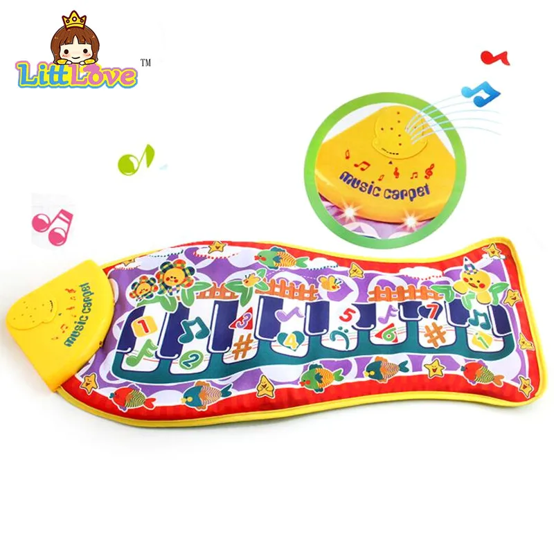 Детский игровой коврик LittLove 2017 Сенсорный электронный детский для ползания в