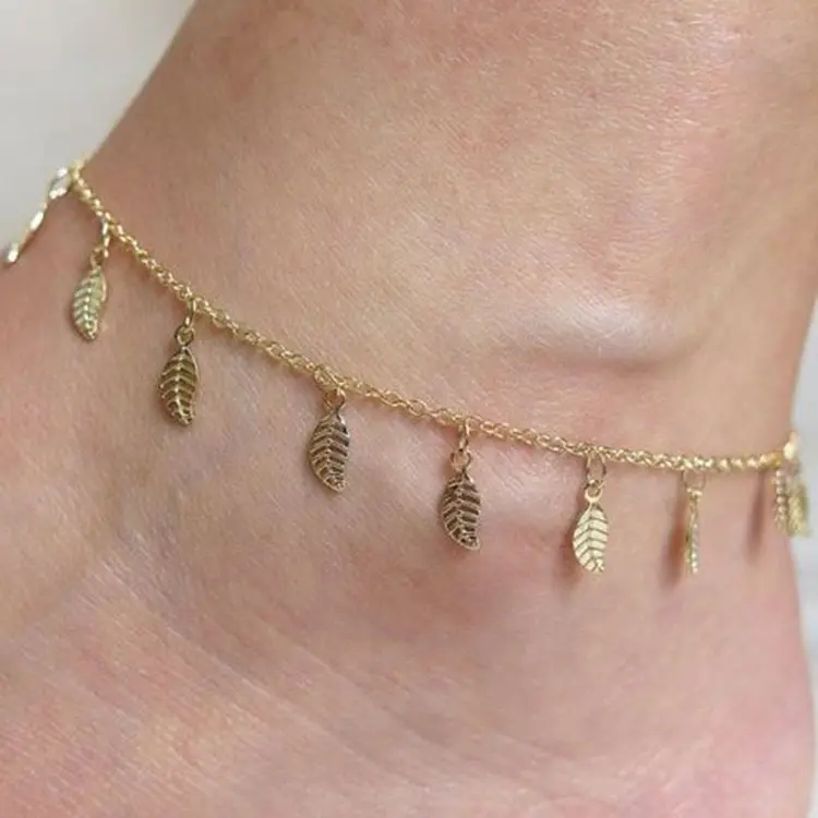gold anklet for girl