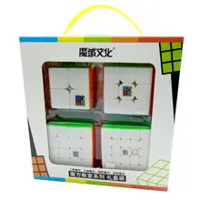 Мою Mofangjiaoshi 2x2 3x3 4x4 5x5 Скорость квадратная Подарочная коробка Упаковка Профессиональный головоломки Cubing классе MF2S MF3RS MF4S MF5S Cube