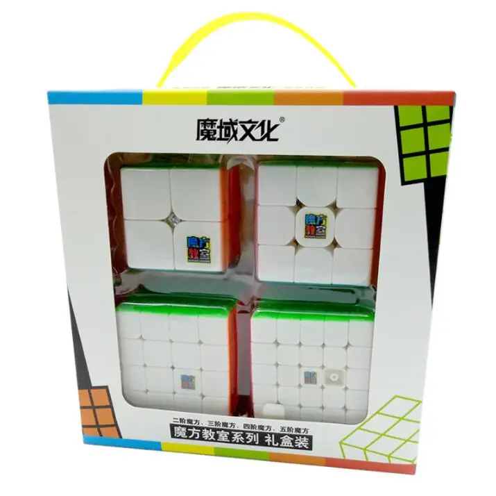 

MoYu Mofangjiaoshi 2x2 3x3 4x4 5x5 Speed Cube Gift Box Packing Professional Puzzle Cubing Classroom MF2S MF3RS MF4S MF5S Cube