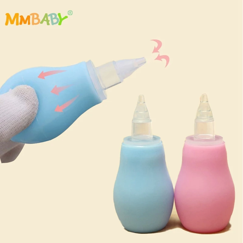 

MMBABY 2019 New Hot Born Baby Vacuum Suction Nasal Aspirator Safety Nose Cleaner Baby Care Infantil Nose Up Aspirador Nasal