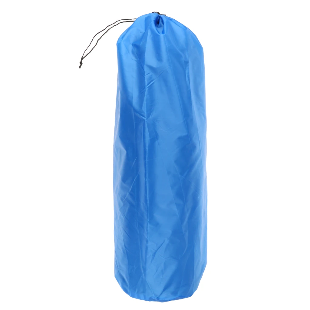2pcs Camping Ultra-light Drawstring Stuff Sack Sleeping Pad Mat Storage Bag
