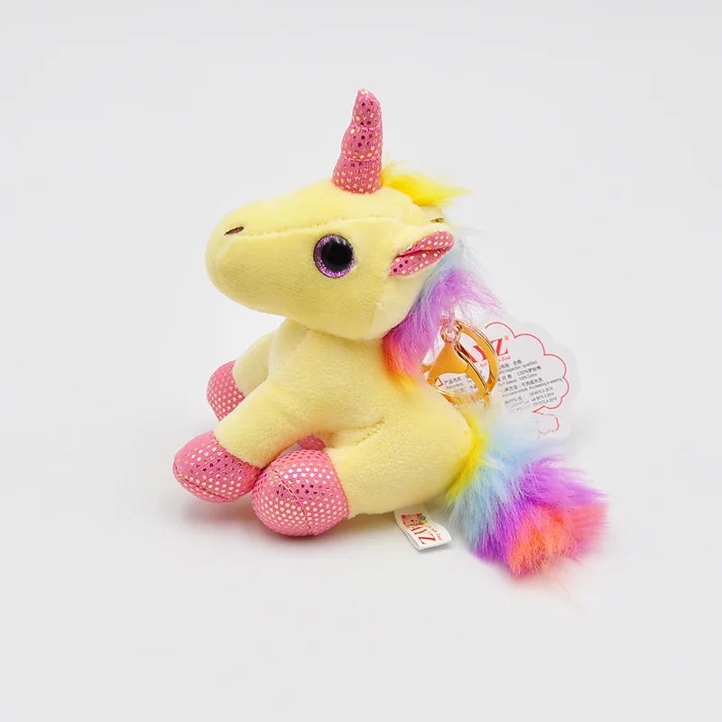 SAILEROAD Cute Little 9cm Approx Unicorn Plush Toys for Christmas Keychain Unicorn Plush Doll Toy Kids Gift Small Pendant Chain SAILEROAD Cute Little 9cm Approx Unicorn Plush Toys for Christmas Keychain Unicorn Plush Doll Toy Kids Gift Small Pendant Chain