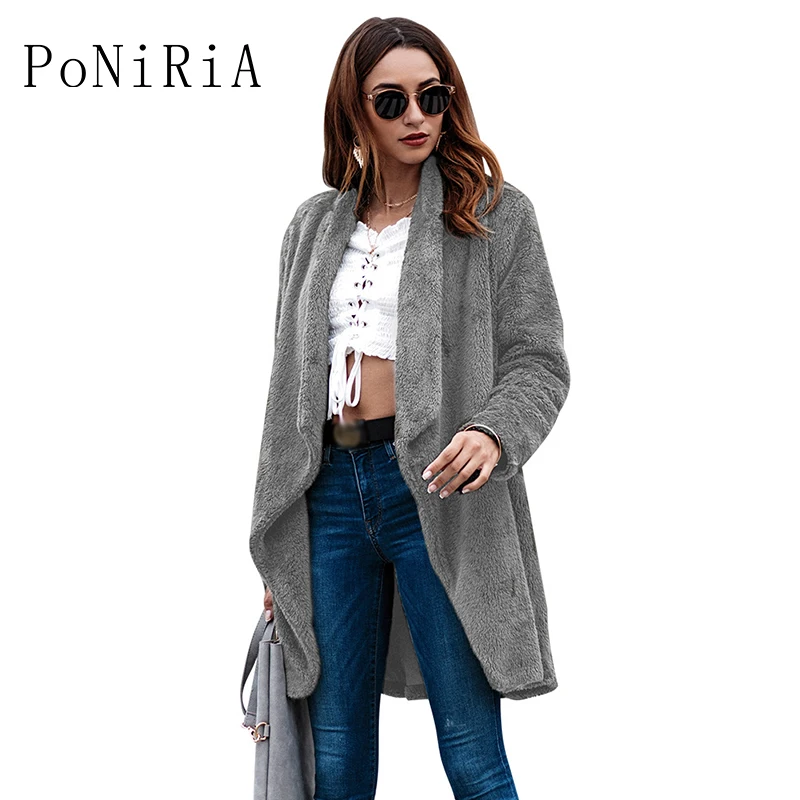 

S M L XL For 45-80kg/99-176lb Autumn Winter women's open stitch cardigans soft loose Capes Ponchos coat woman solid shawl wrap