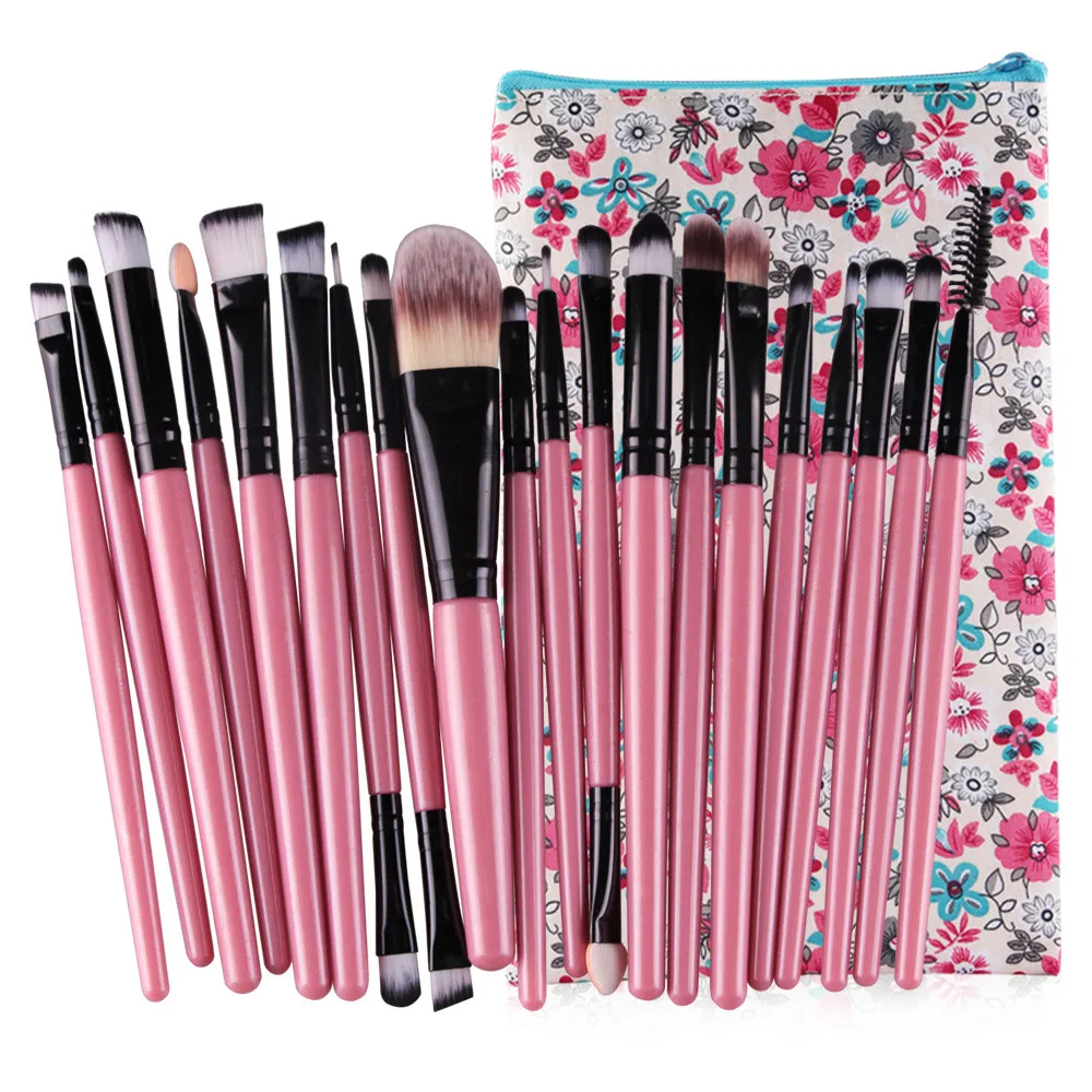 

2019 NEW 20pcs/set Makeup Brush Set tools Make-up Toiletry Kit Wool Make Up Brush Set foundation brush кисти для макияжа 8W5