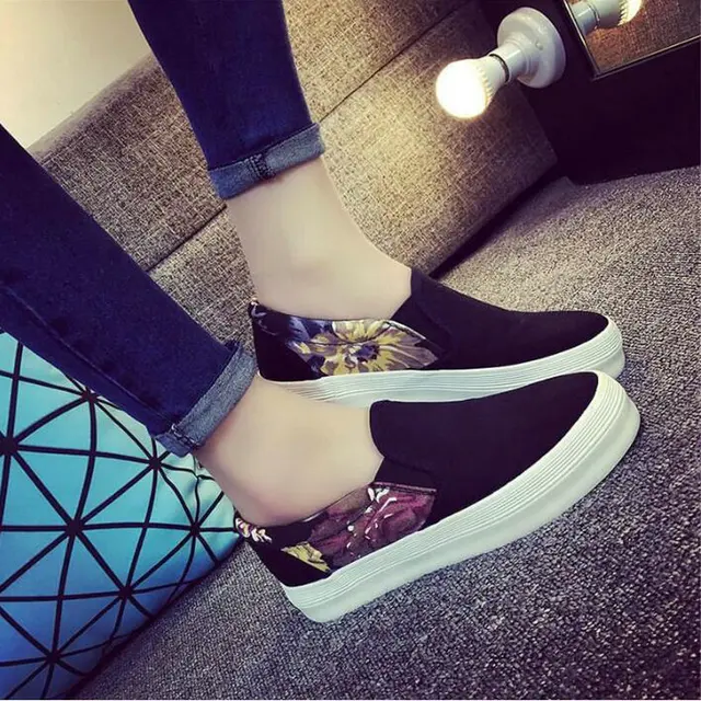 $US $15.07 Spring New Arrival Woman loafers Driving Print Ladies Canvas Shoes Fashion Female Footwear Casual W