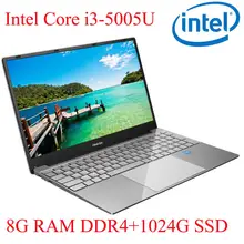 P3-05 8G RAM 1024G SSD I3-5005U Notebook  Laptop Ultrabook Backlit IPS WIN10 keyboard and OS language available for choose