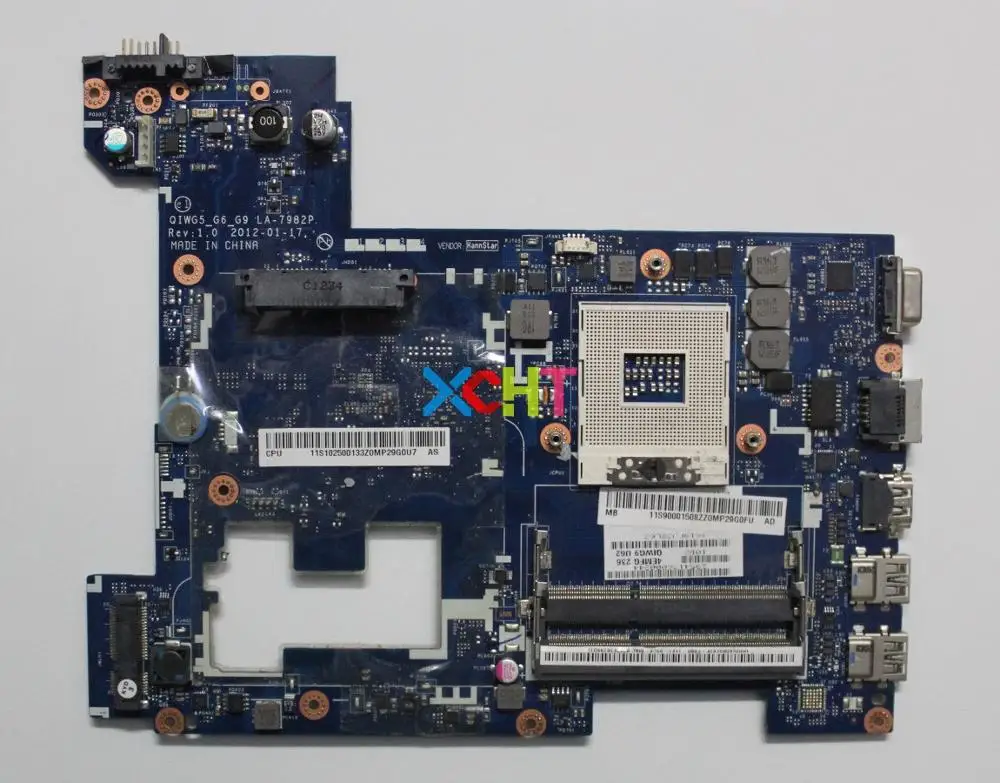 

for Lenovo G580 11S90001508 90001508 QIWG5_G6_G9 LA-7982P Laptop Motherboard Mainboard Tested