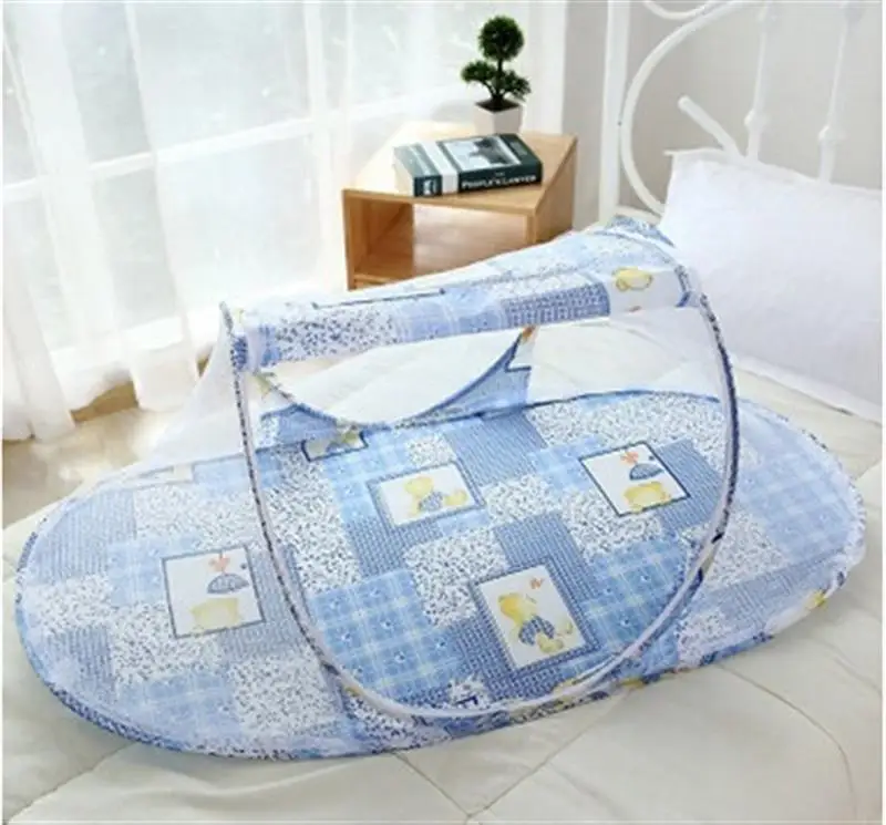 Colorful Baby Safe Mosquito Net Portable Cartoon Infant Crib Tent