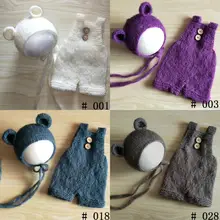 Ручная работа, мохеровый капор и штаны для детей, подарок для детей, реквизит для фотосъемки