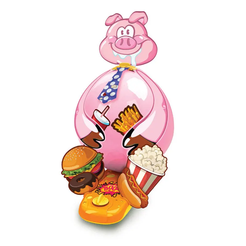 Novelty creative Greedy Porker Game pig board game explosion whole person spoof game Family interaction Toy 2