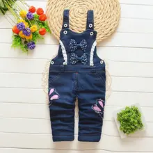 Новые корейские детские брюки детские джинсовые брюки для мальчиков и девочек