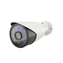 AUDIO 1/4 1.0 mp cmos ip camera with 6 pcs blue array leds cctv camera support ONVIF 2.1 motion detection p2p freeshipping