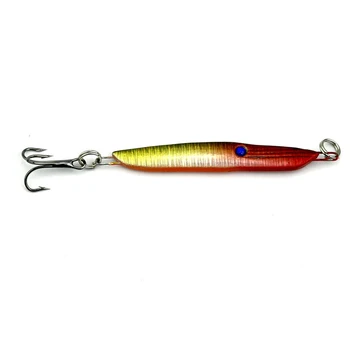 

2 PCS/Lot Hot sale Artificial Pencil Wair Bait Fishing Lures Hard Lure 6.7cm 13g metal 8 Color Free Shipping