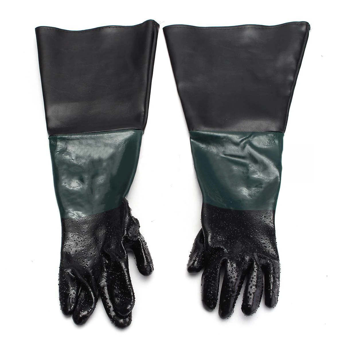 1 пара тяжелых перчаток Mayitr мягкие удобные пескоструйные машины перчатки для пескоструйного аппарата пескоструйный шкаф 60 см