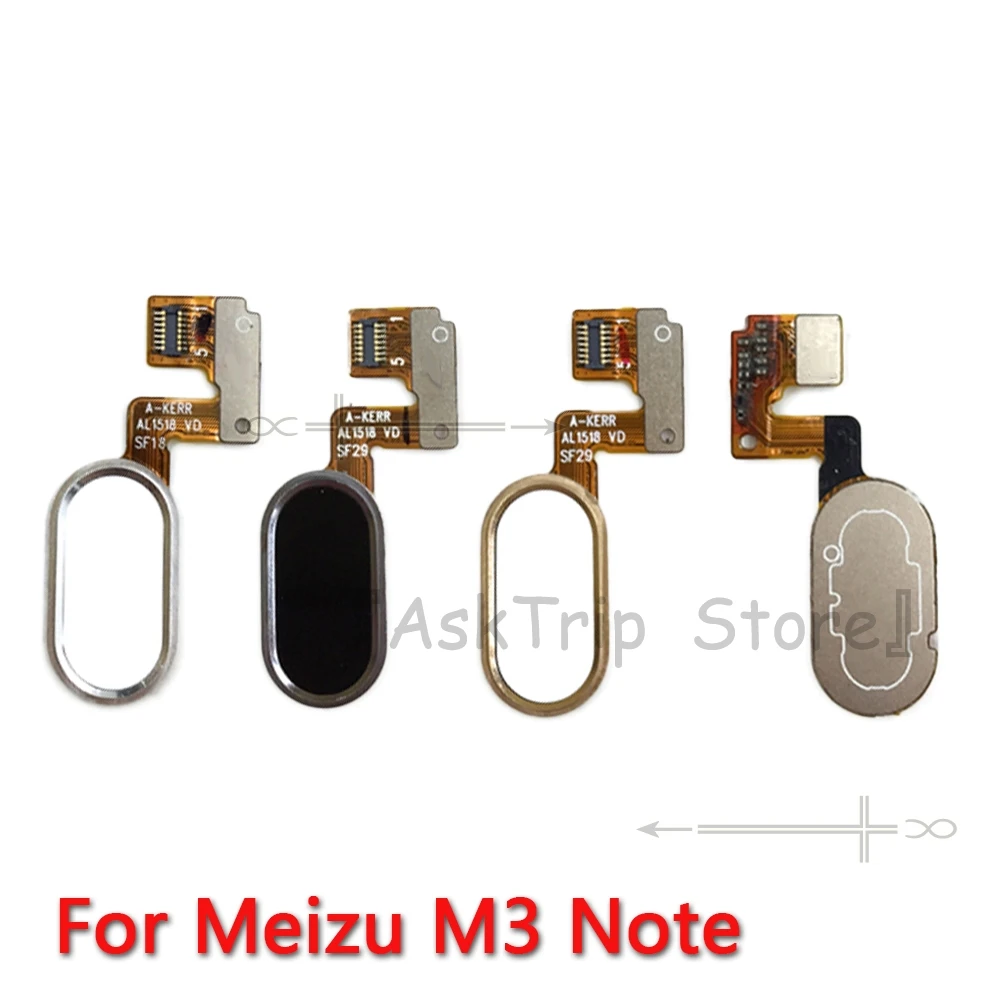 

Original Back Button Home Flex For Meizu M3s M3 Note M3 Mini Touch ID Key Sensor Fingerprint Flex Cable