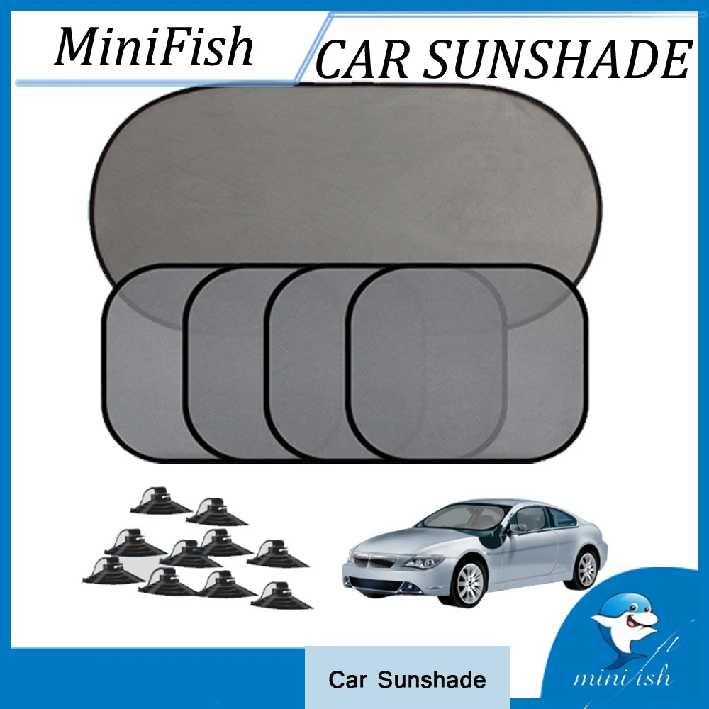 

5 Pcs/Set Car Window Sunshade Car Styling Covers Auto Sun Visor UV Shield Protection Car Sun Shade Curtains