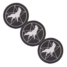 Новые продукты Стильные Ковбойские патчи дизайн MARDUK Черный Металлический патч-заплатка для одежды Стикеры для украшения можно сделать на заказ