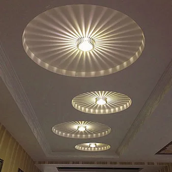 

Z Modern Creative 3W LED Aluminum Ceiling Lamps Corridor Lamp Porch Lamp Modeling Lighting Fixture Lobby Spot Light AC100V-250V