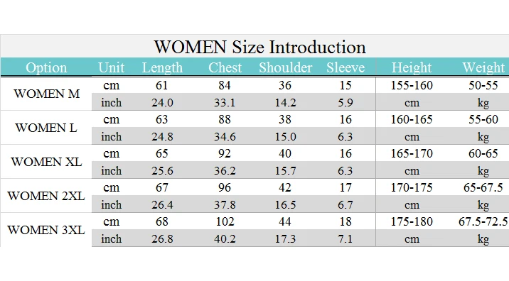 WOMEN SIZE