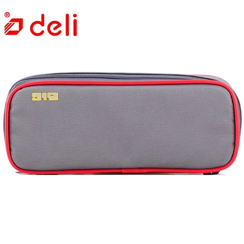 

Deli Pencil Case Stationery For Boys Girls Pencil Bags Best Gift Pen Holders Simple Style Pencil Box 3 Colors School Supplies