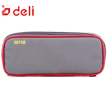 

Deli Pencil Case Stationery For Boys Girls Pencil Bags Best Gift Pen Holders Simple Style Pencil Box 3 Colors School Supplies