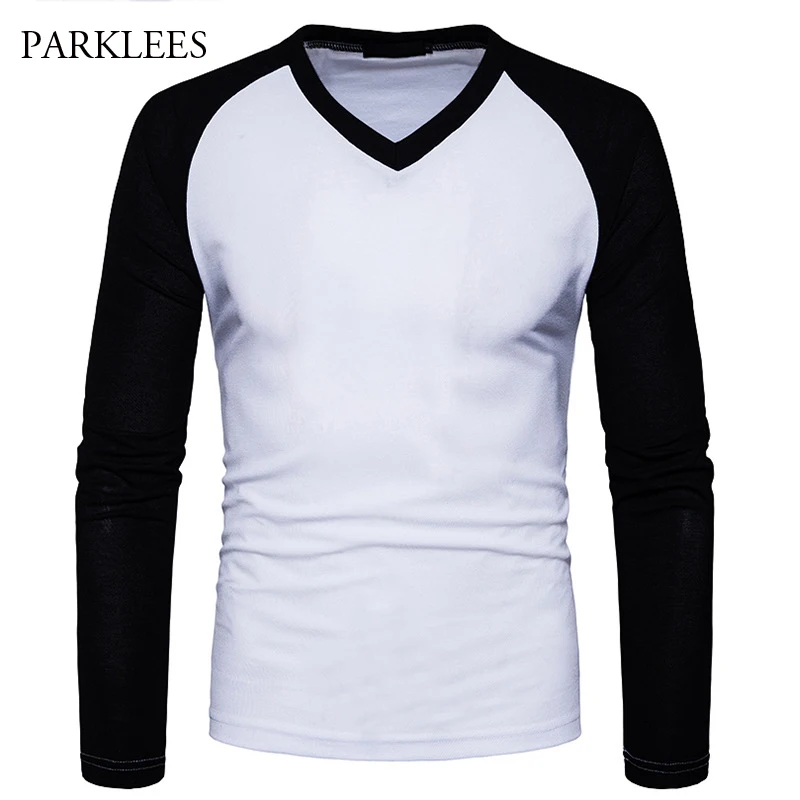 Download Raglan Sleeve T Shirt Men Tee Shirt Homme 2017 New Trend ...