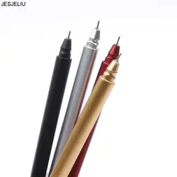 1 шт. Творческий Металлическая Ручка гелевая ручка пишущих ручек Материал Эсколар корейские школьные принадлежности Цветной Гелевые ручки