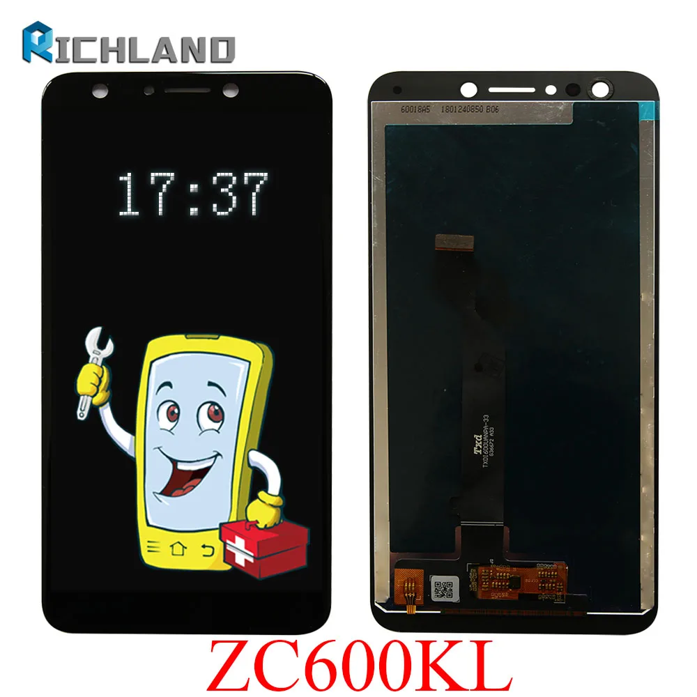 

Original For Asus ZenFone 5 Lite 2018 5Q X017DA ZC600KL S630 SDM630 LCD Display Touch Screen Digitizer Assembly replacement part
