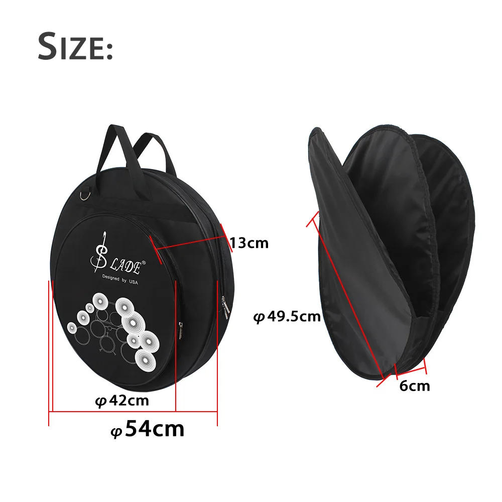 Высокое качество 21 дюйма три кармана сумка для посуды Рюкзак со съемной перегородкой плечевой ремень