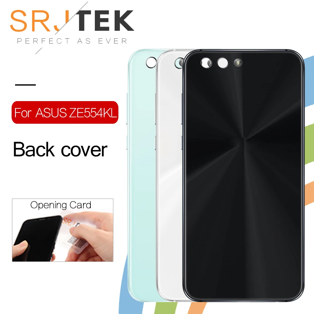 

SRJTEK Housing For ASUS Zenfone 4 ZE554KL Back Battery Cover Door ZE554KL With Power Button Replacement Parts