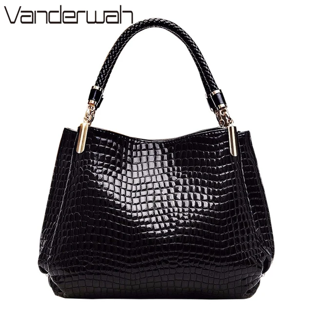 Us 16 21 38 Off Alligator Bags Luxury Handbags Women Designer High Quality Crocodile Sequined Shoulder Bag Sac A Main Femme In