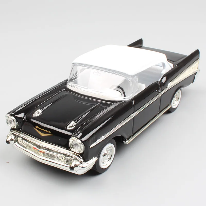 1/43 масштаб дорожный знак Ретро 1957 Chevrolet Bel Air Hardtop coupe автомобиль металлический литой модель-копия игрушки для детей