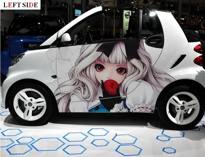 Наклейки для автомобиля с левой стороны 3D сделанный на заказ автомобильный