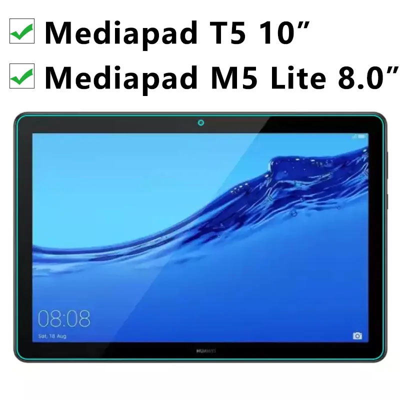 Закаленное стекло для Huawei Mediapad T5 10 M5 Lite 8 0 Защитная пленка экрана планшета T 5 5t M5lite