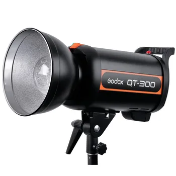 

New Godox QT Series QT300 300WS High-Speed Photography Studio Strobe Flash Modeling Light Recycling Time 0.05-1.2s