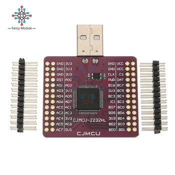 

CJMCU-2232HL USB to UART FIFO SPI I2C JTAG RS232 Module FT2232HL