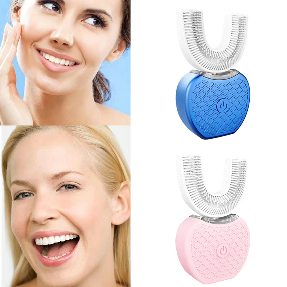 

Ultrasonic Charging Model Silicone Adult Cold Light Oral Teeth Beauty Lazy 360 Degree Whitening Care Oral Cleaning Tooth Brush