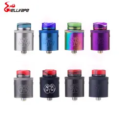 2018 новая электронная сигарета форсунок Hellvape Drop Dead RDA 24 мм двойной катушкой с 810 Рейн потека