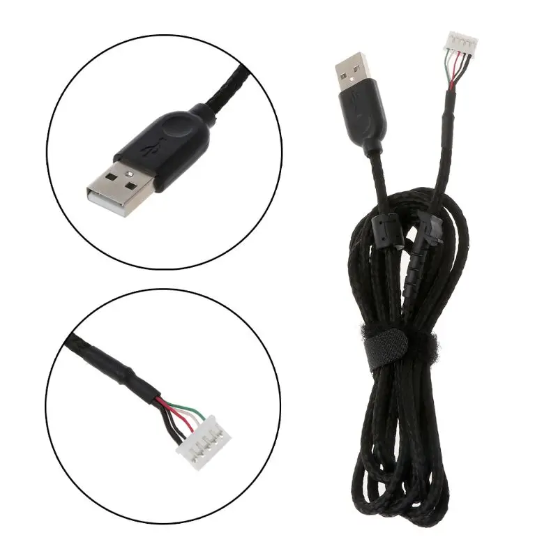 

Durable Nylon Braided Line Mouse Cable Replacement Wire For Logitech G502 Mouse