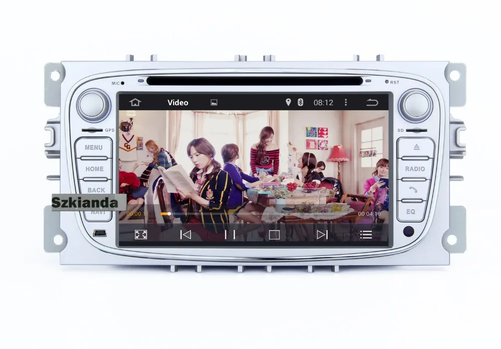 Clearance 7inch Android 8.0 2Din Car DVD Player For FORD Focus DVD MaAX Mondeo Radio 2Din With 4G Wifi GPS Navi Radio free Map+DVR 9