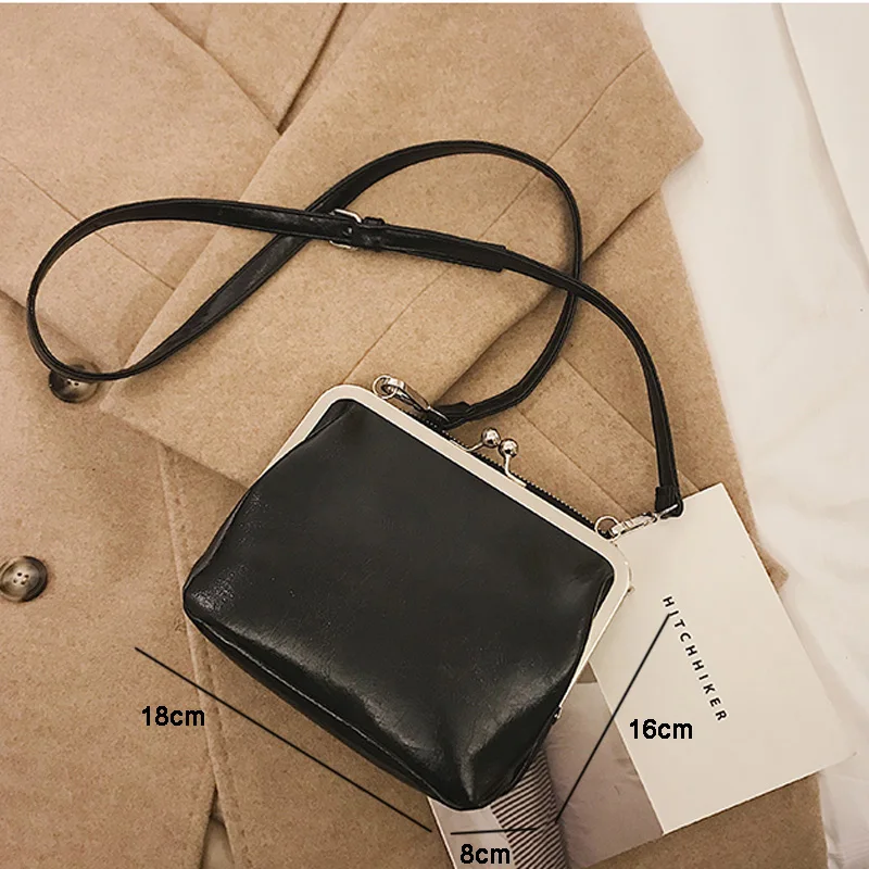 women bags vintage PU leather bag (12)