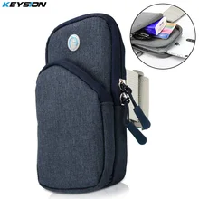 KEYSION Универсальный спортивный чехол на руку для iPhone X, 8, 8 Plus, 7, 6 S, многофункциональный фитнес-браслет для бега S8, S8 Plus, Note8