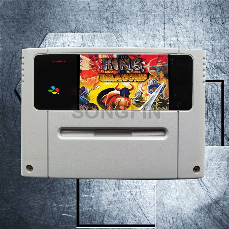 

The King of Dragons 16 Bit Big Gray Game Cartridge for PAL/EUR Version Game Console