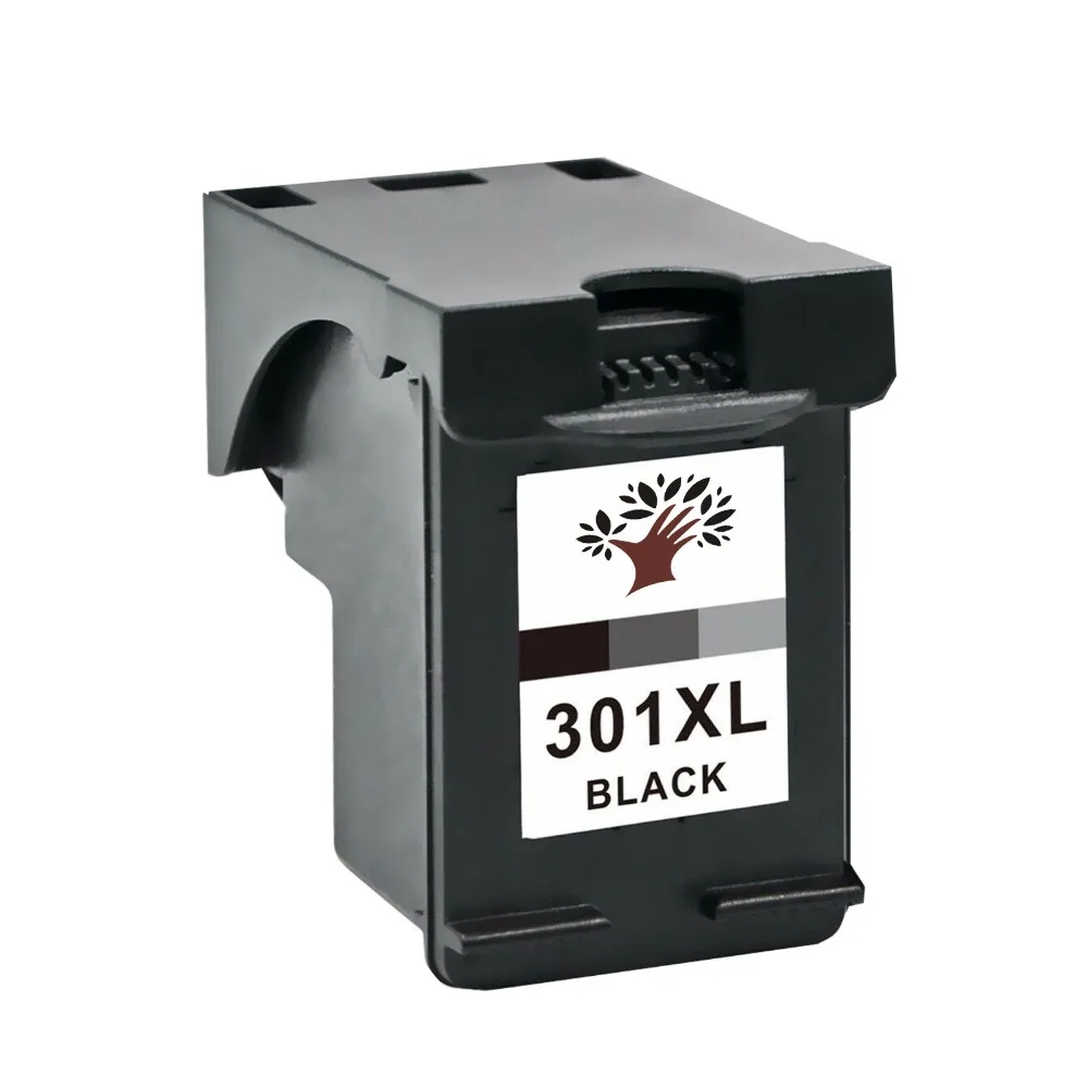 GREENSKY 1pc 301 Black Ink Cartridge For HP 301 XL Officejet 2620 2622